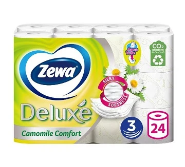 Hartie igienica Zewa Camomile 3 straturi 24 role